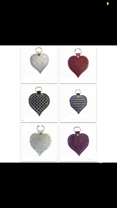 Heart Keyring Set 1