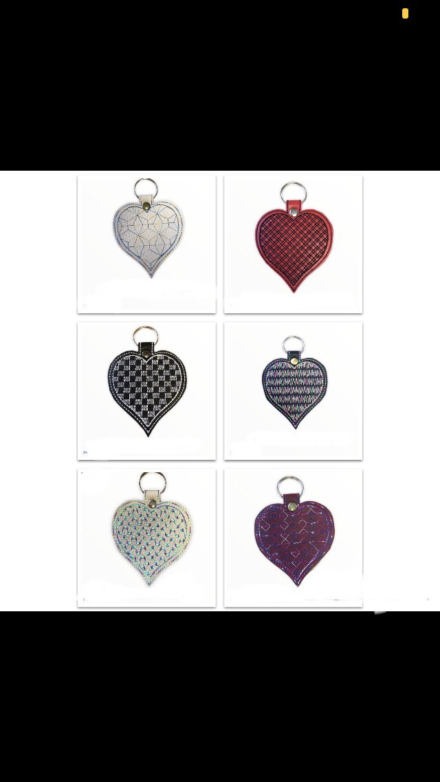 Heart Keyring Set 1