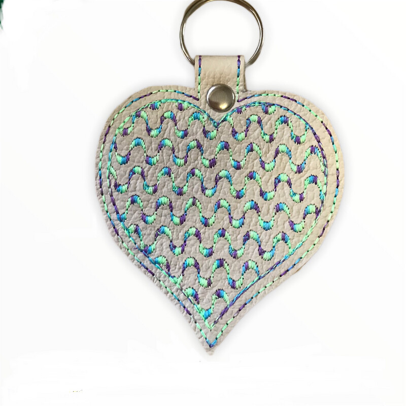 Heart Keyring 3