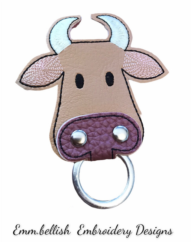 Bull Key Ring