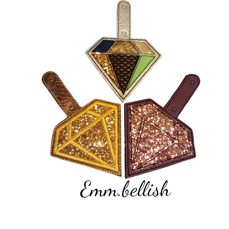 Split Diamond Keyring