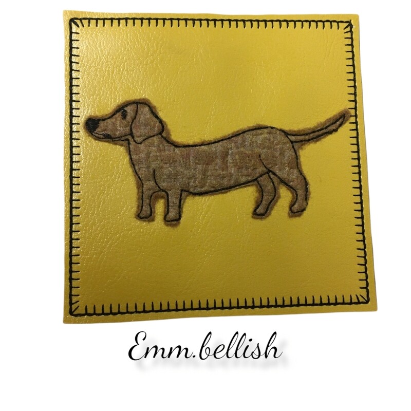 Dachshund Coaster