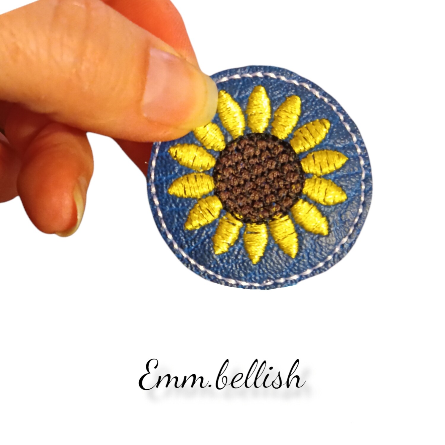 Sunflower Brooch