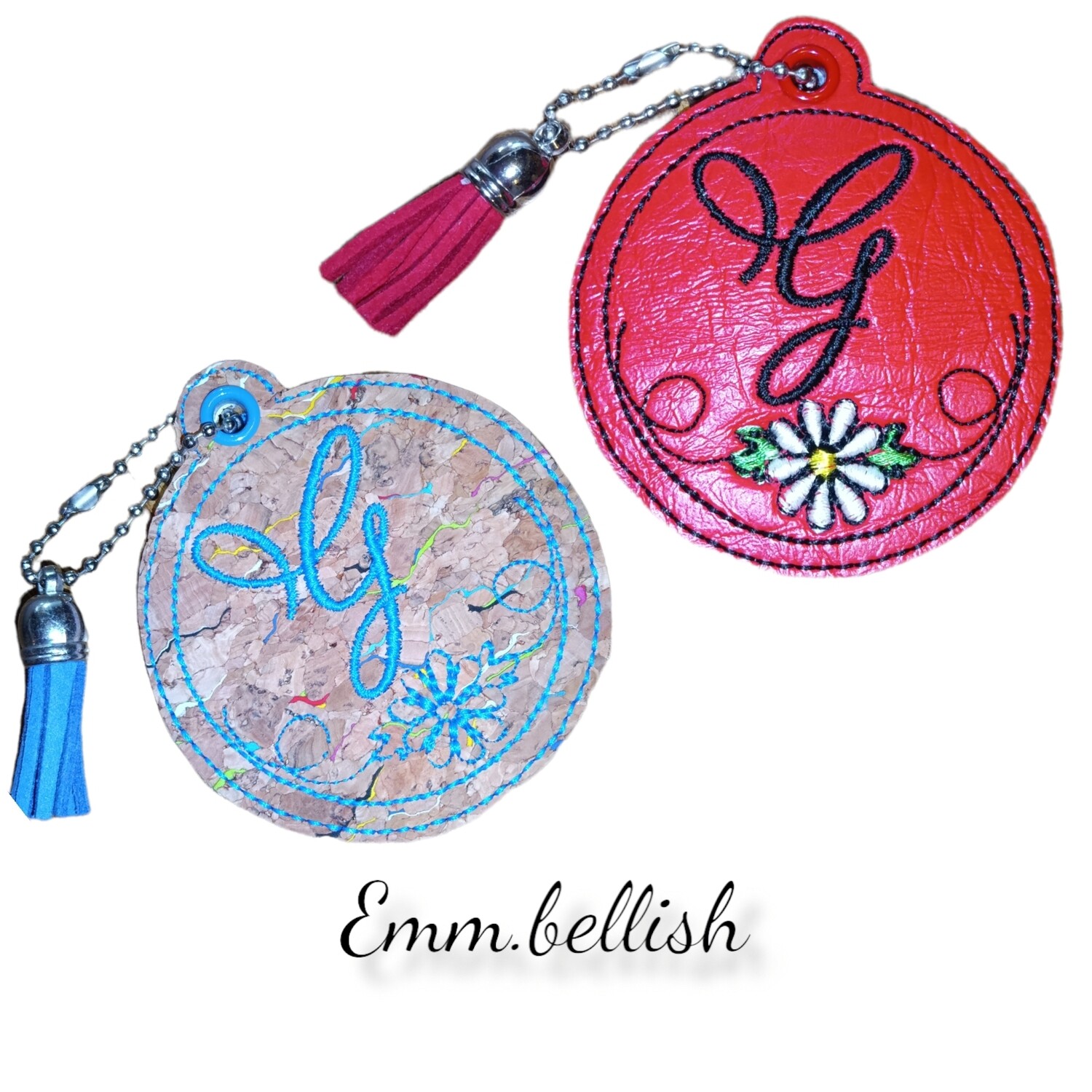 G Daisy Bag Charm/Zipper Pull