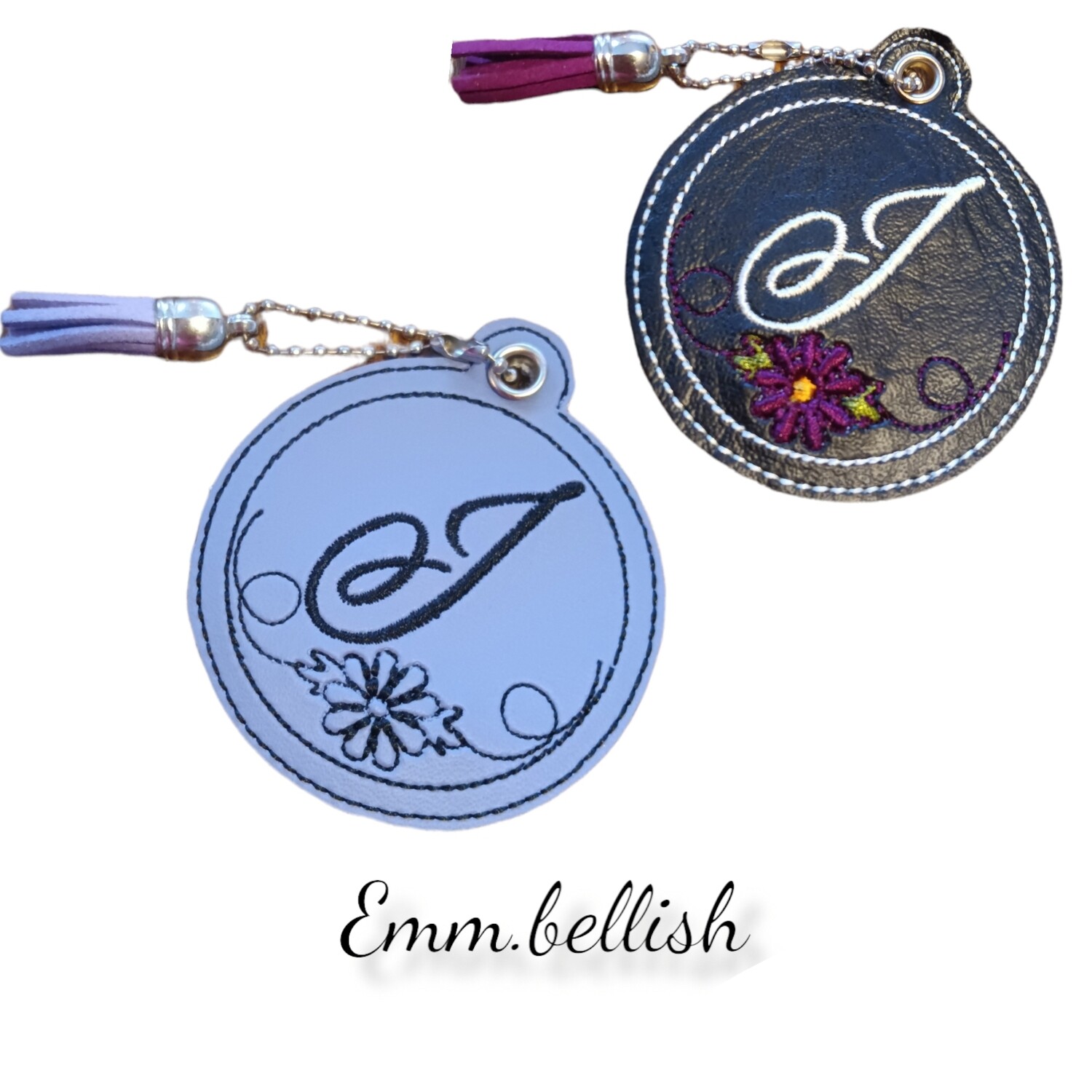 J Daisy Bag Charm/Zipper Pull