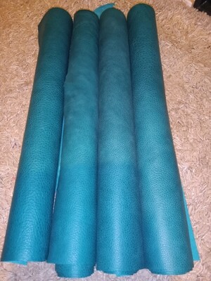 Real leather (Teal)