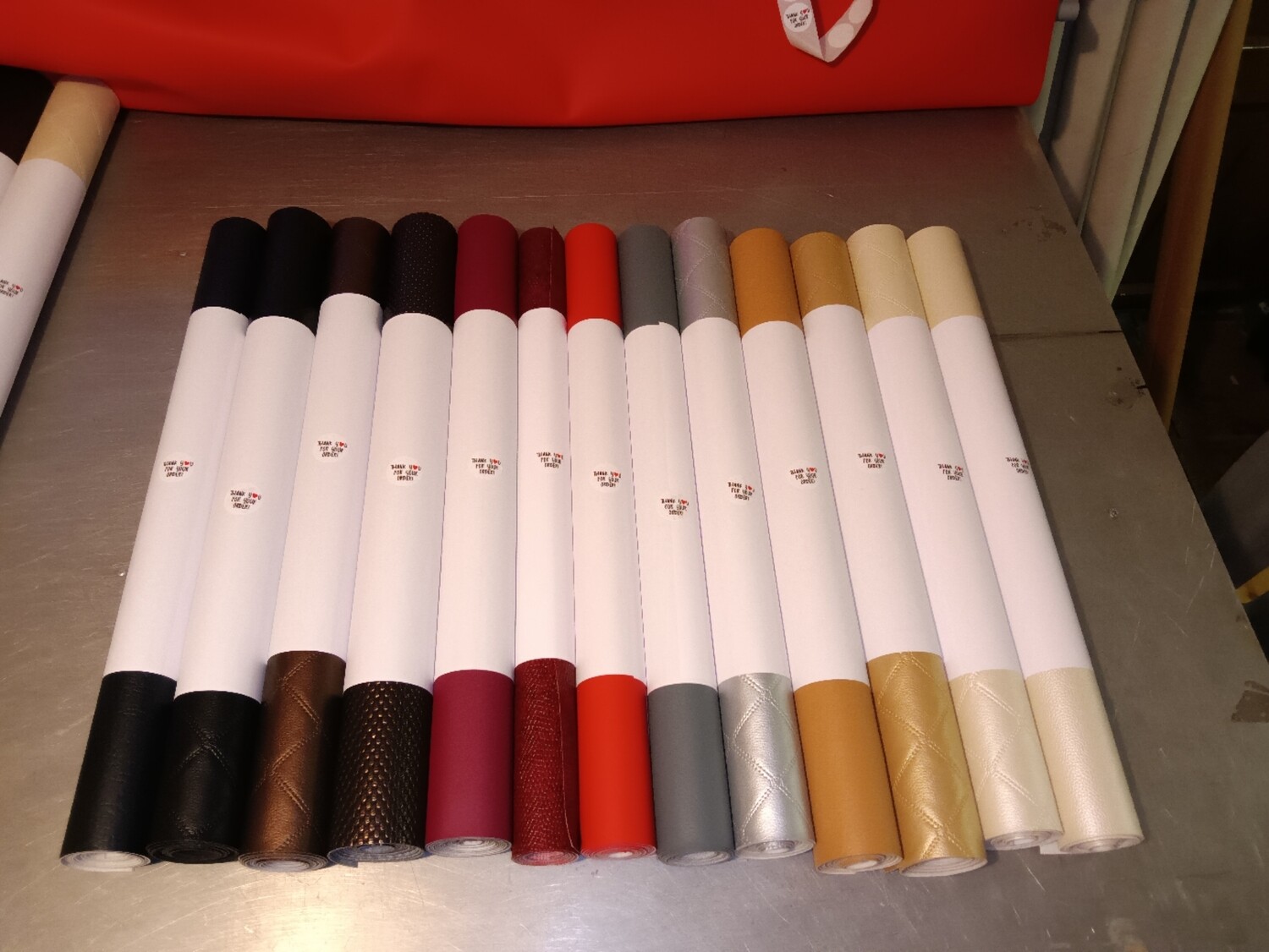 Jumbo set of 13 rolls of vinyl
