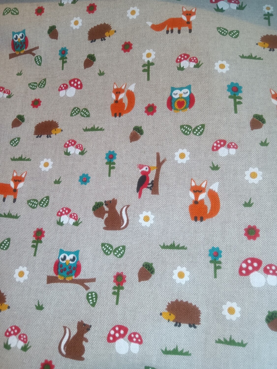 Cute Woodland Fabric (2 METERS)