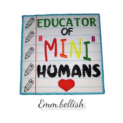 Educator of mini humans coaster