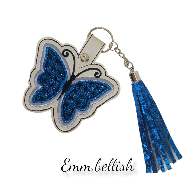Butterfly Keyring