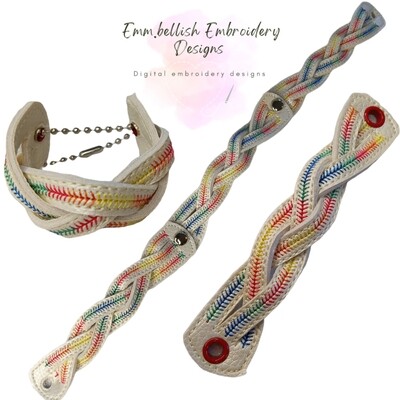 Plaited Wristlet/Bag Strap