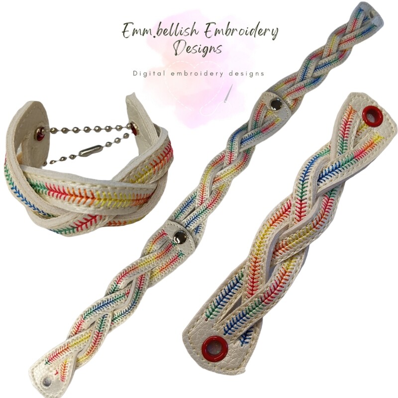Plaited Wristlet/Bag Strap