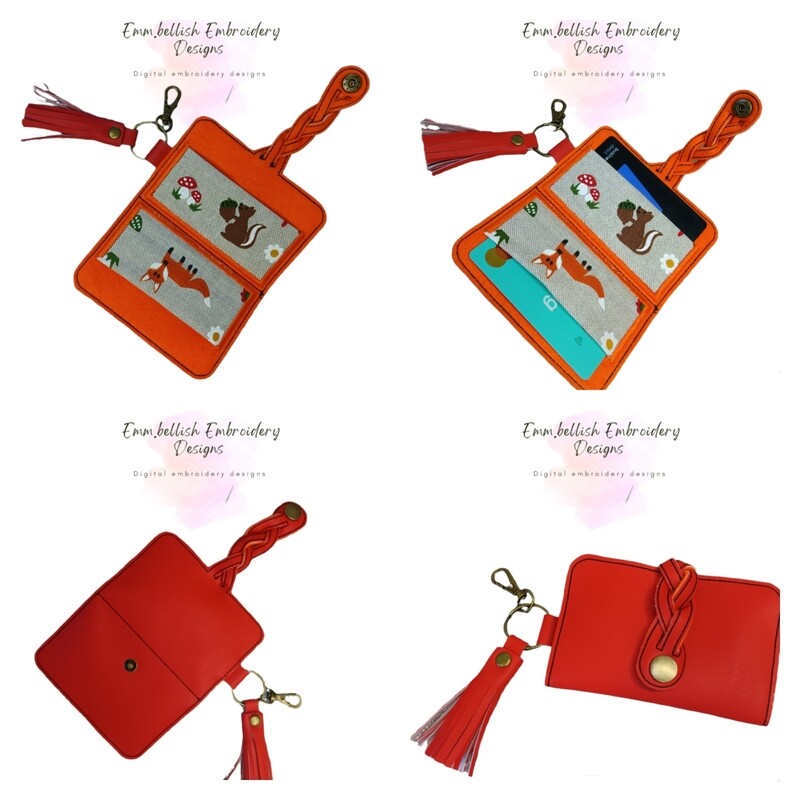 Plaited Card Wallet
