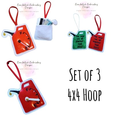 Set of 3 Fuel Cans