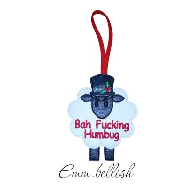 Bah Fucking Humbug Sheep