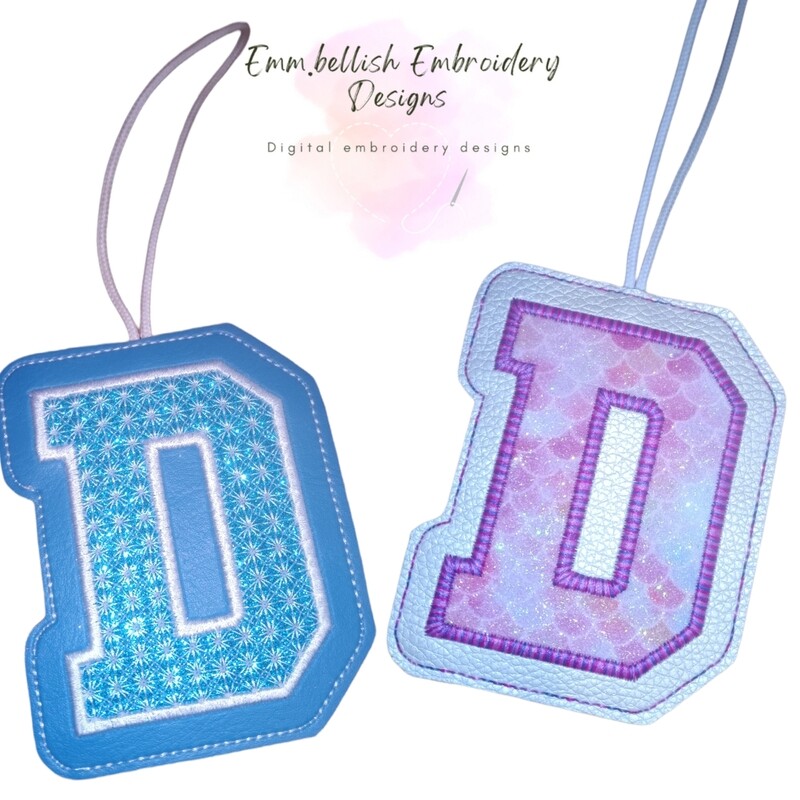 Alphabet Letter D Decoration