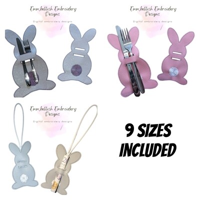 Bunny Money/Sweet/Cutlery Holder