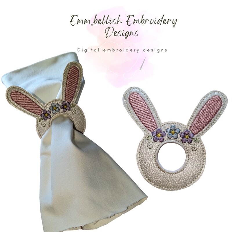 Bunny Napkin Ring Holder
