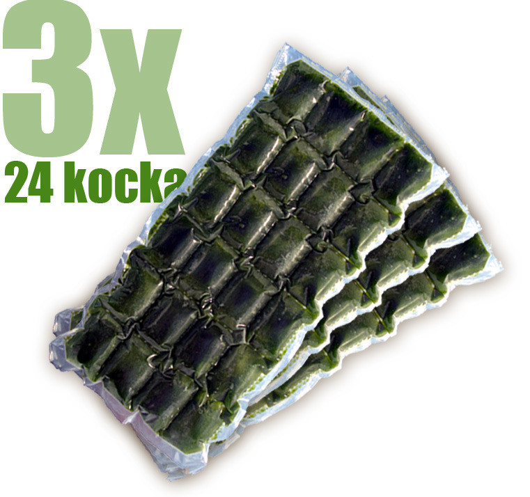 Gyorsfagyasztott bio búzafűlé 3x24 kocka