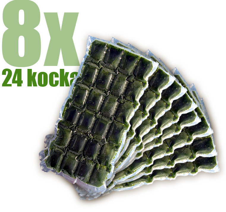 Gyorsfagyasztott bio búzafűlé 8x24 kocka