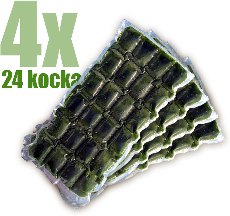 Gyorsfagyasztott bio búzafűlé 4x24 kocka