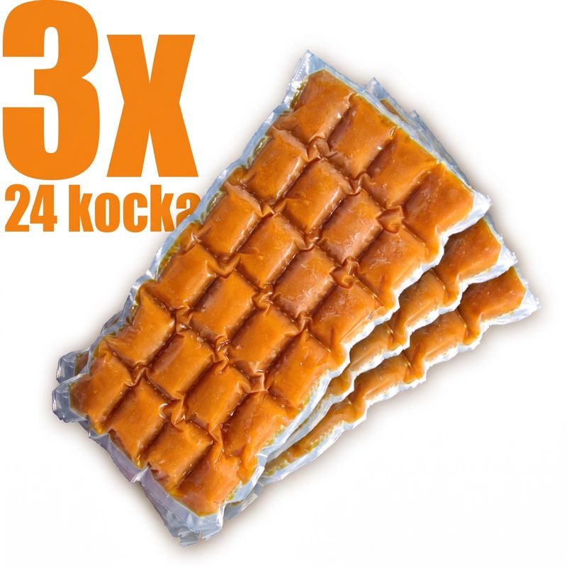Gyorsfagyasztott homoktövislé – 3x24 kocka