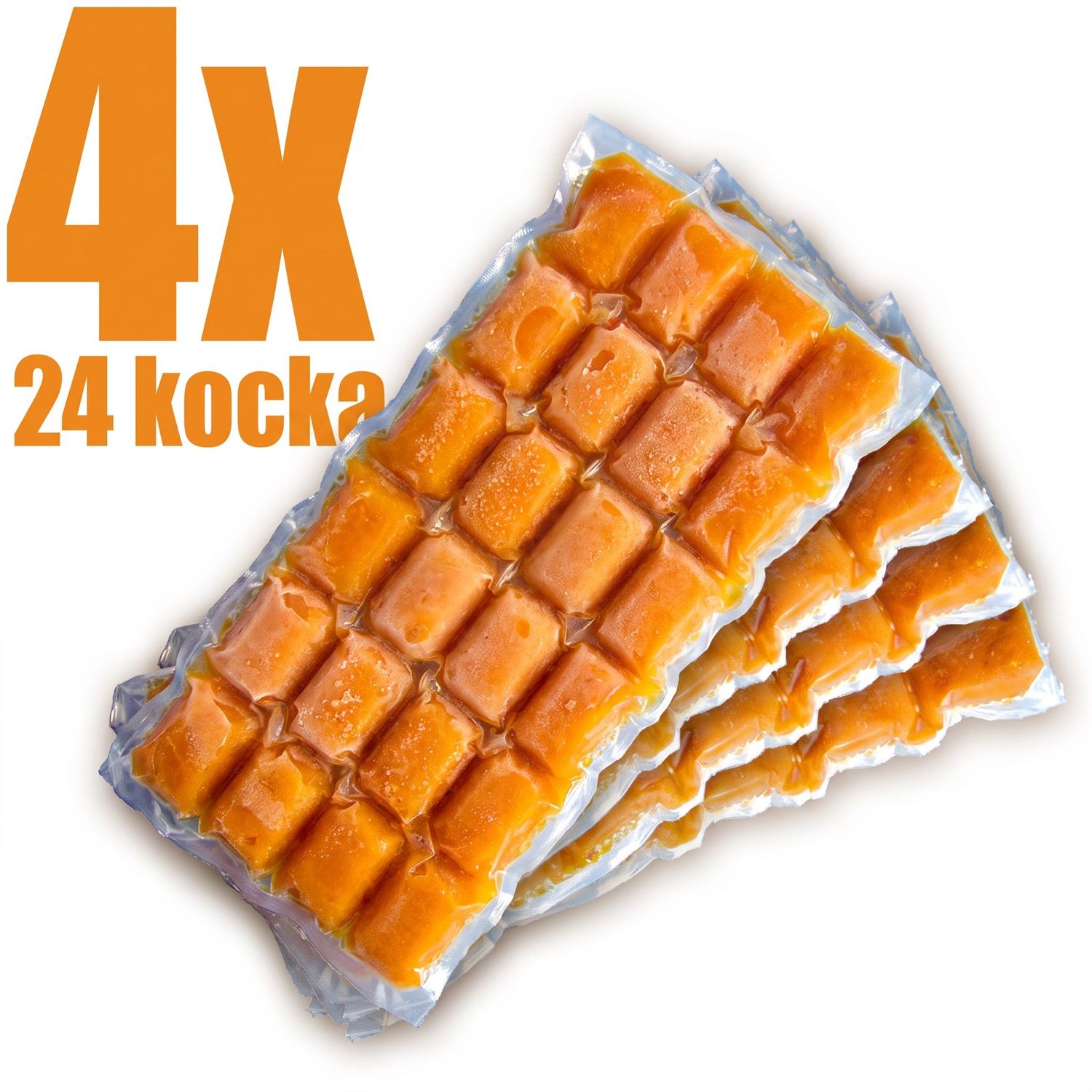 Gyorsfagyasztott homoktövislé – 4x24 kocka