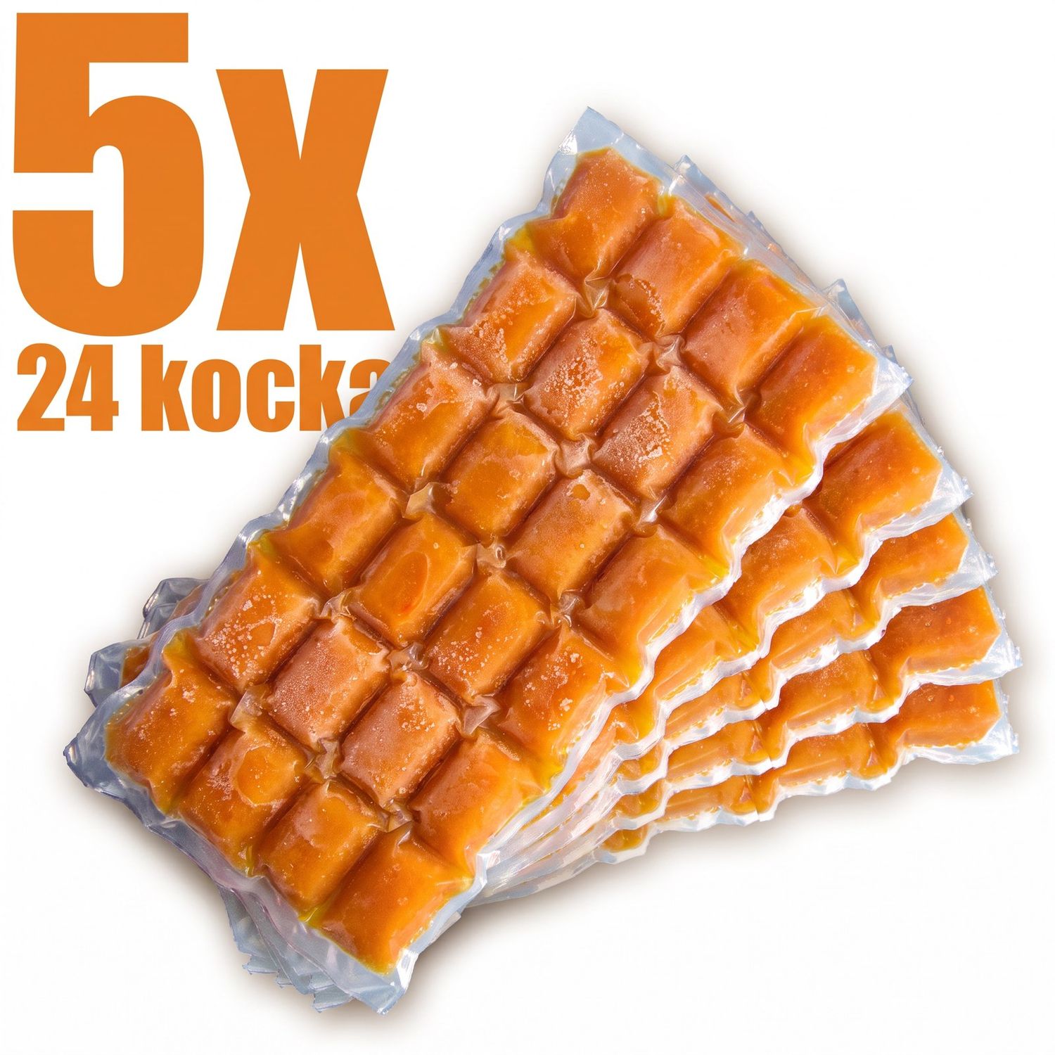Gyorsfagyasztott homoktövislé – 5x24 kocka