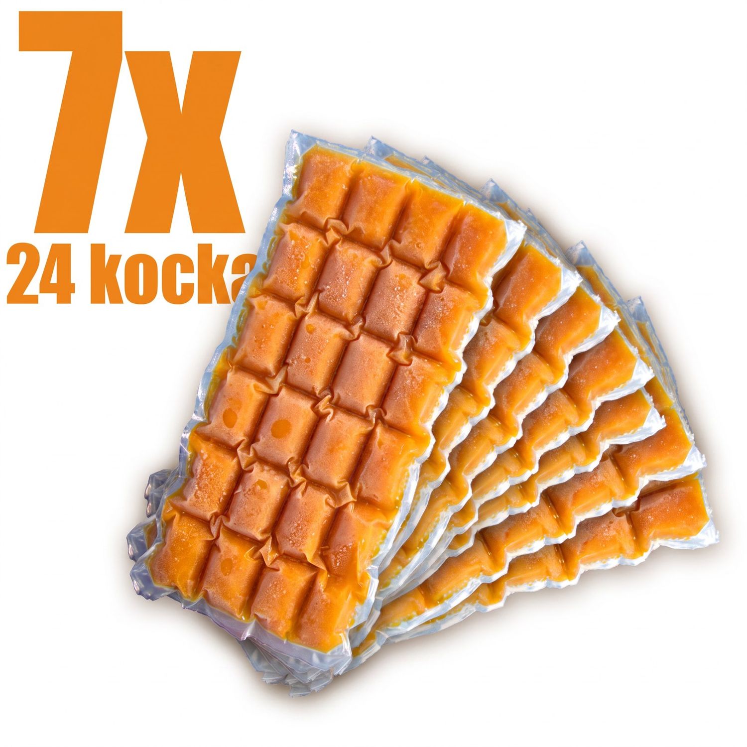 Gyorsfagyasztott homoktövislé – 7x24 kocka