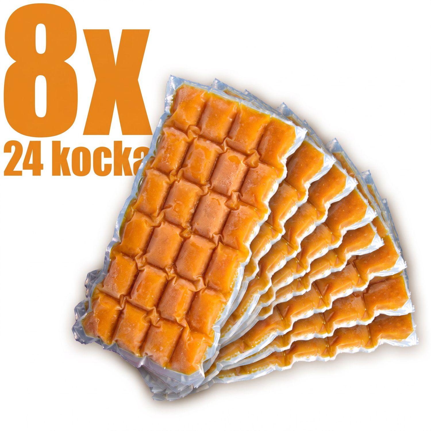 Gyorsfagyasztott homoktövislé – 8x24 kocka