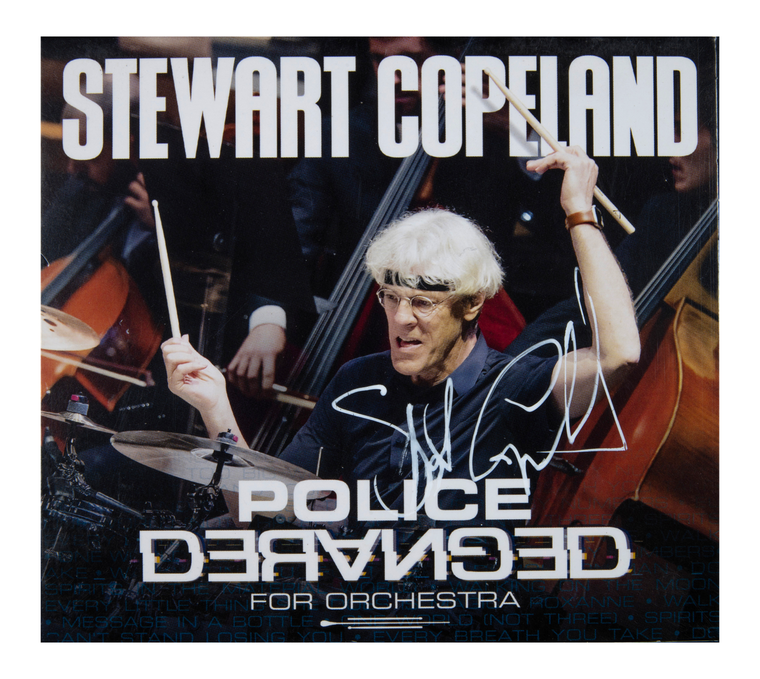 POLICE DERANGED FOR ORCHESTRA - Collectible autographed CD