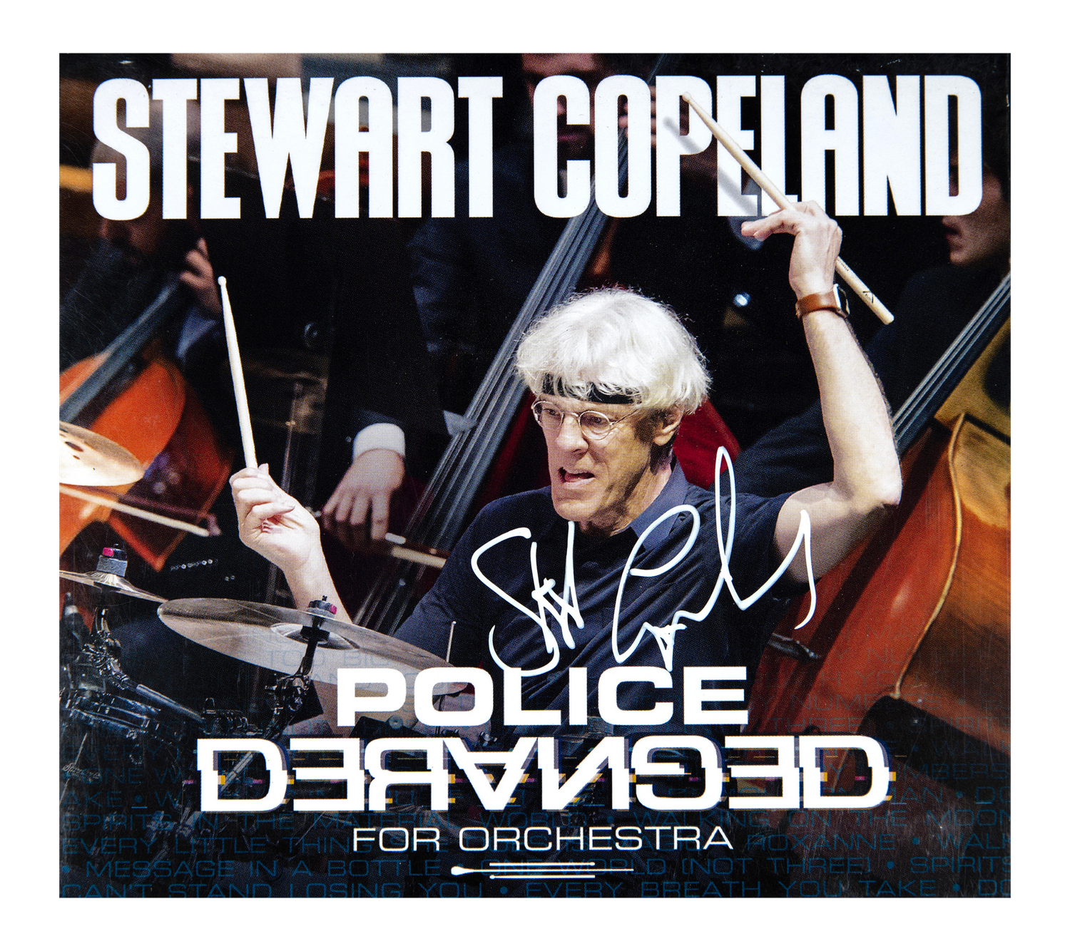 POLICE DERANGED FOR ORCHESTRA - Collectible autographed CD