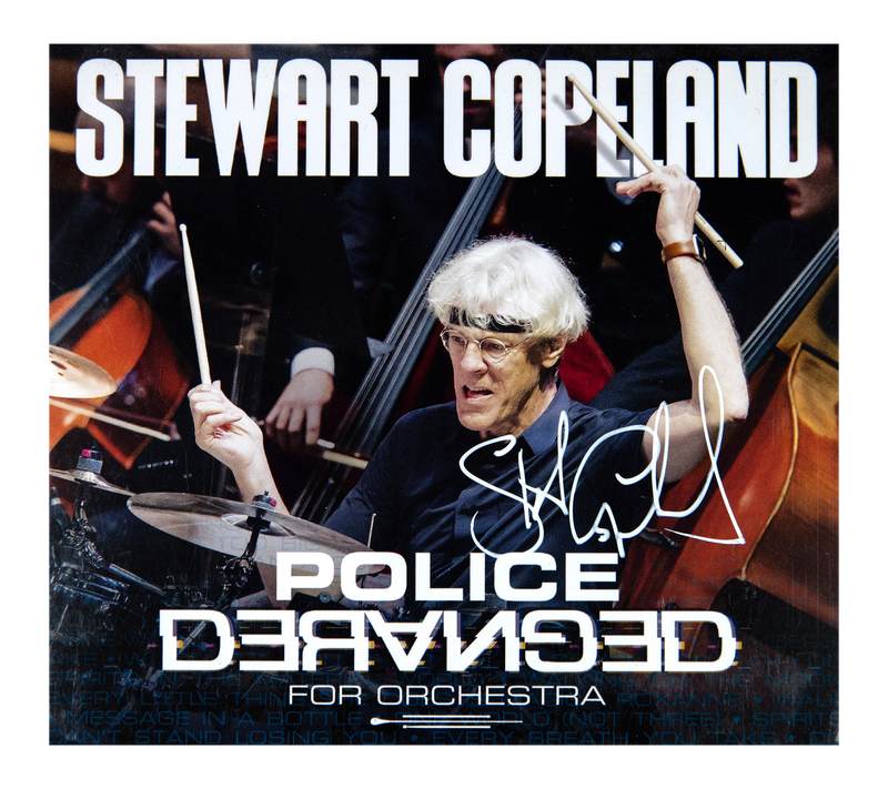 POLICE DERANGED FOR ORCHESTRA - Collectible autographed CD