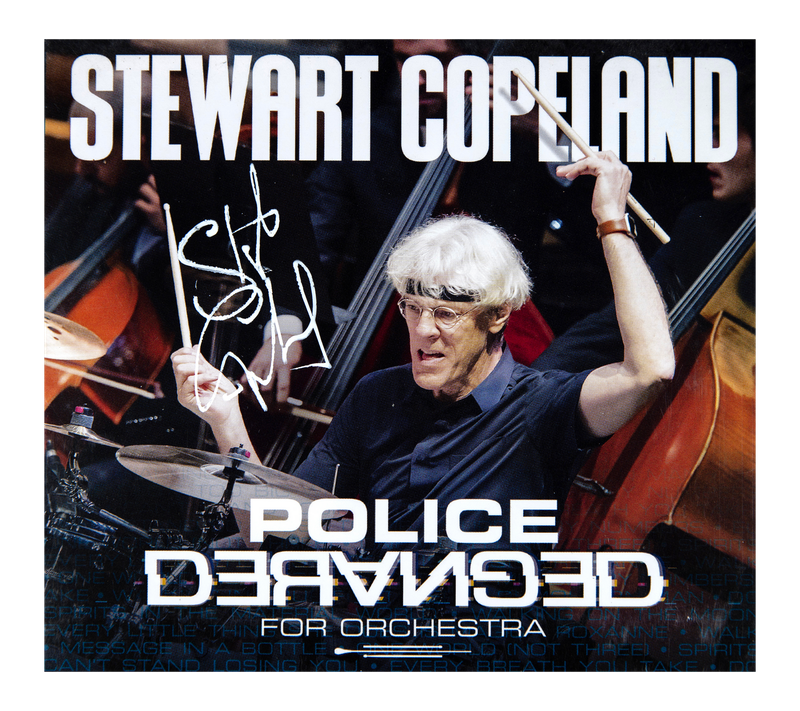 POLICE DERANGED FOR ORCHESTRA - Collectible autographed CD