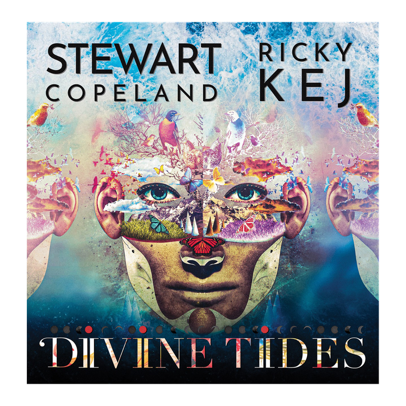 CONCERT EXCLUSIVE STEWART COPELAND/RICKY KEJ - 'DIVINE TIDES' CD + BONUS GIFT CONCERT EXCLUSIVE STEWART COPELAND/RICKY KEJ - 'DIVINE TIDES' CD + BONUS GIFT