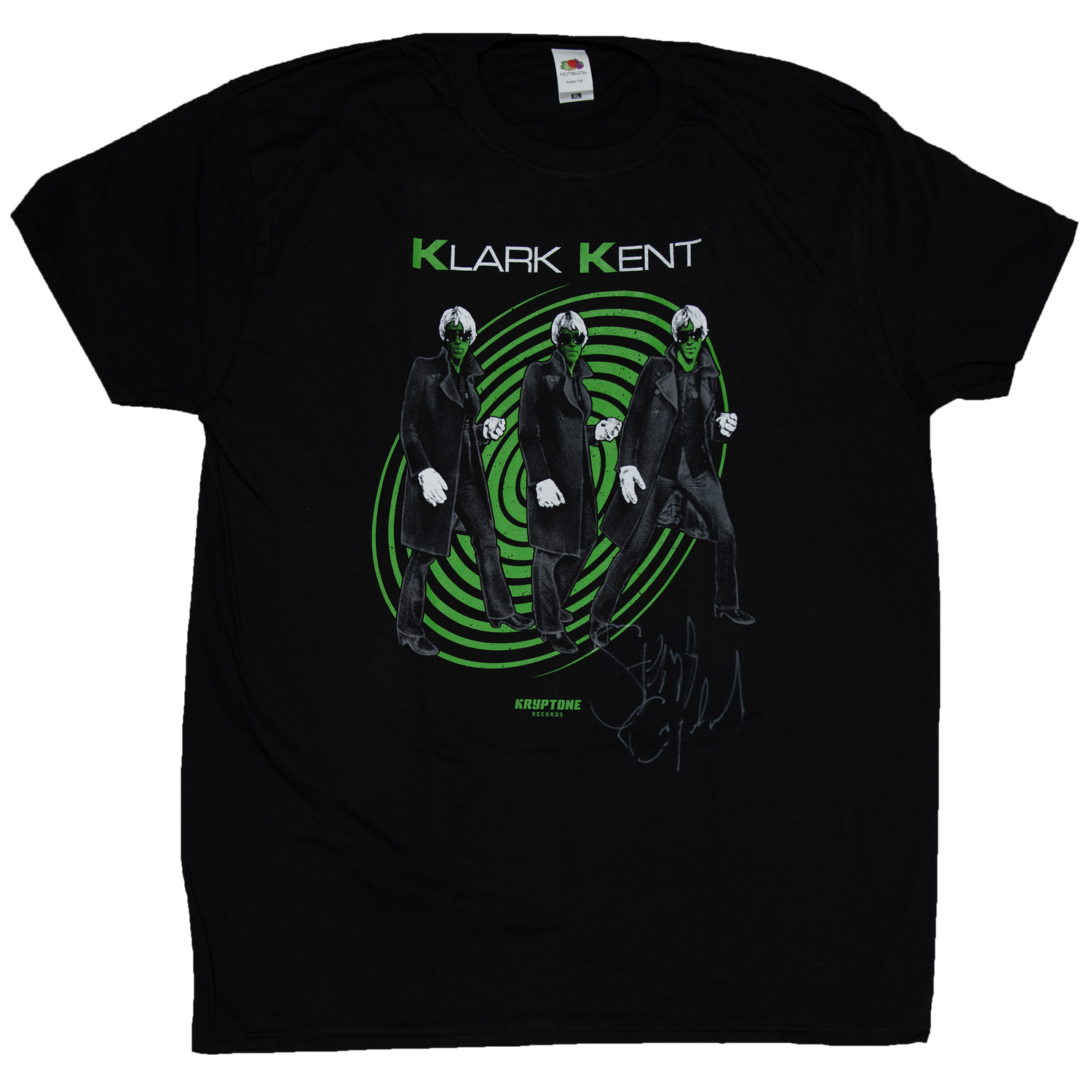 KLARK KENT KLARK KENT "EXCESSES" Collectible autographed T-shirt