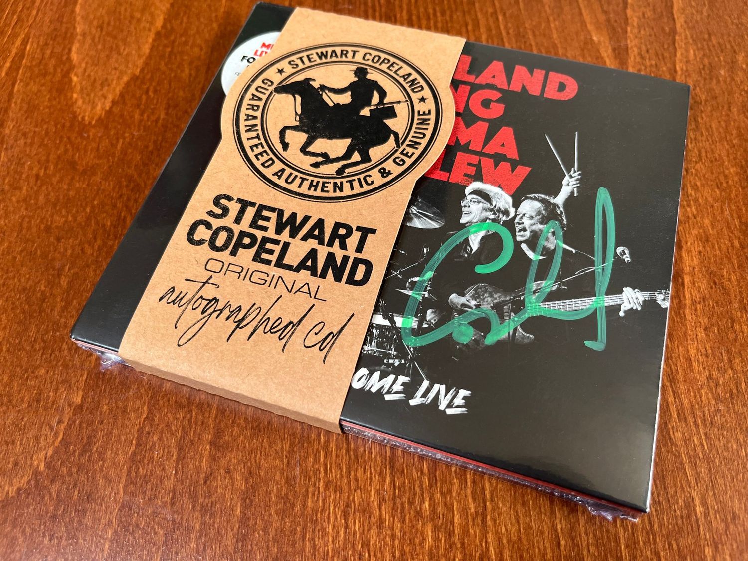 GIZMODROME LIVE - Collectible autographed 2-CD GIZMODROME LIVE - Collectible autographed 2-CD