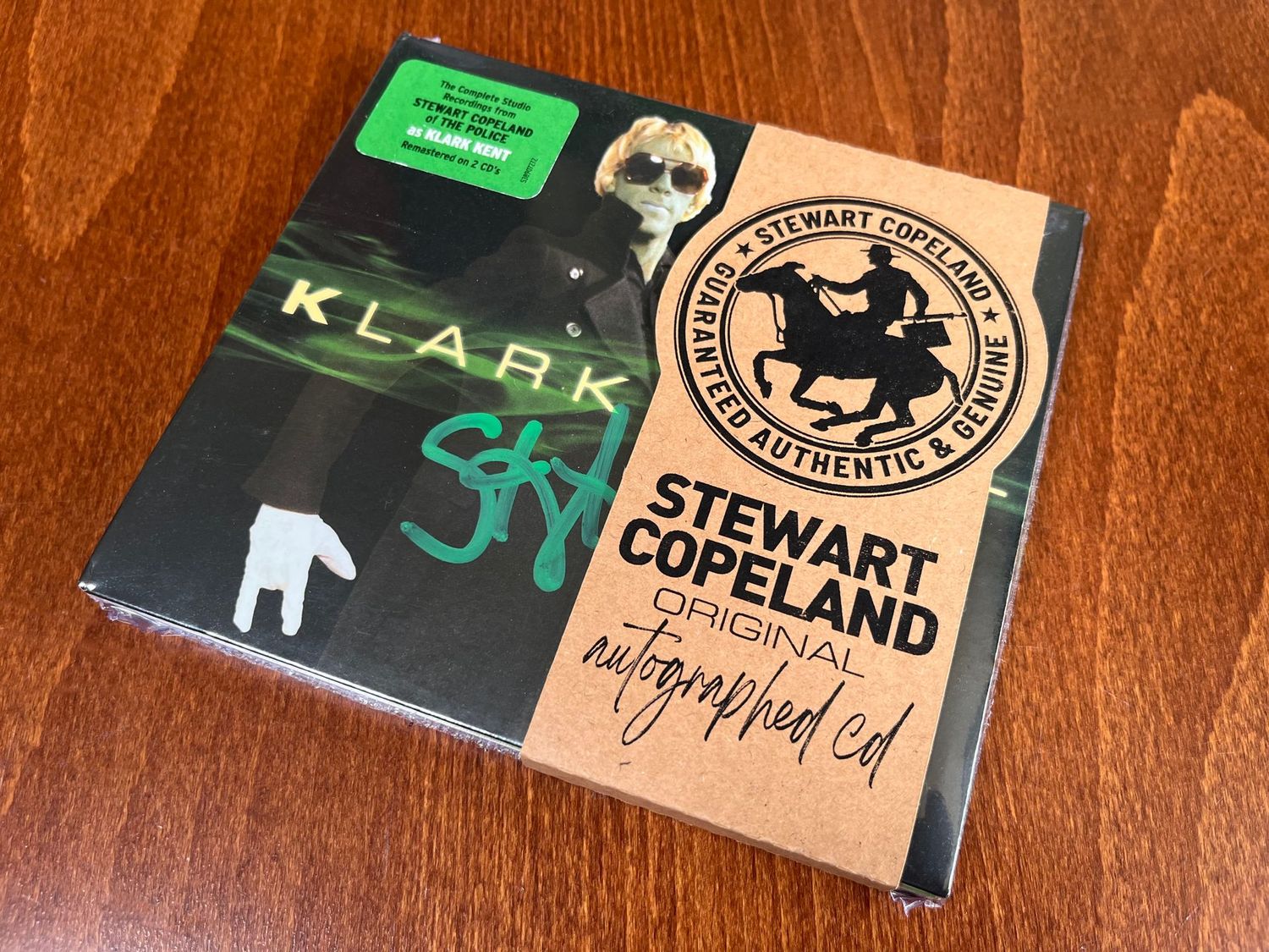 KLARK KENT - Collectible autographed 2-CD KLARK KENT - Collectible autographed 2-CD