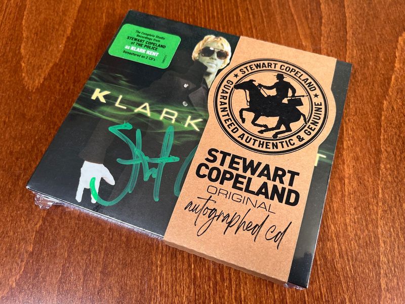 KLARK KENT - Collectible autographed 2-CD