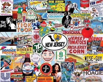 I Love New Jersey Puzzle
