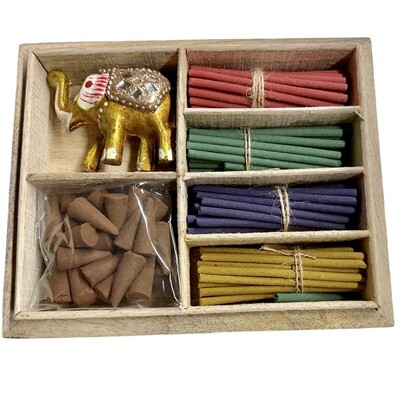 Elephant Incense Kit