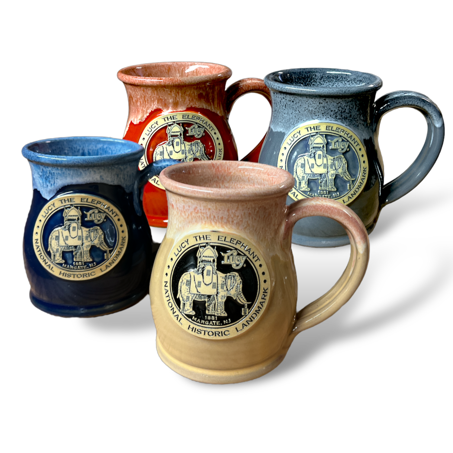 Lucy the Elephant Stoneware Mug by Deneen Pottery | Online Store - Lucy The  Elephant