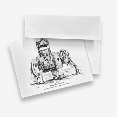 Lucy the Elephant Notecards (10-pack)