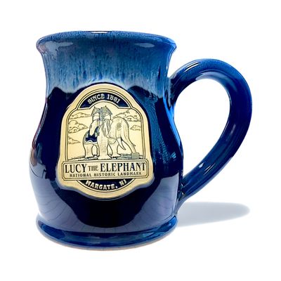 Lucy the Elephant Stoneware Mug by Deneen Pottery