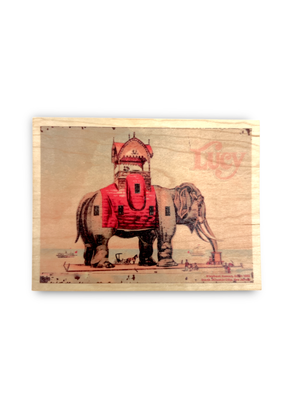 Lucy Wooden Postcard