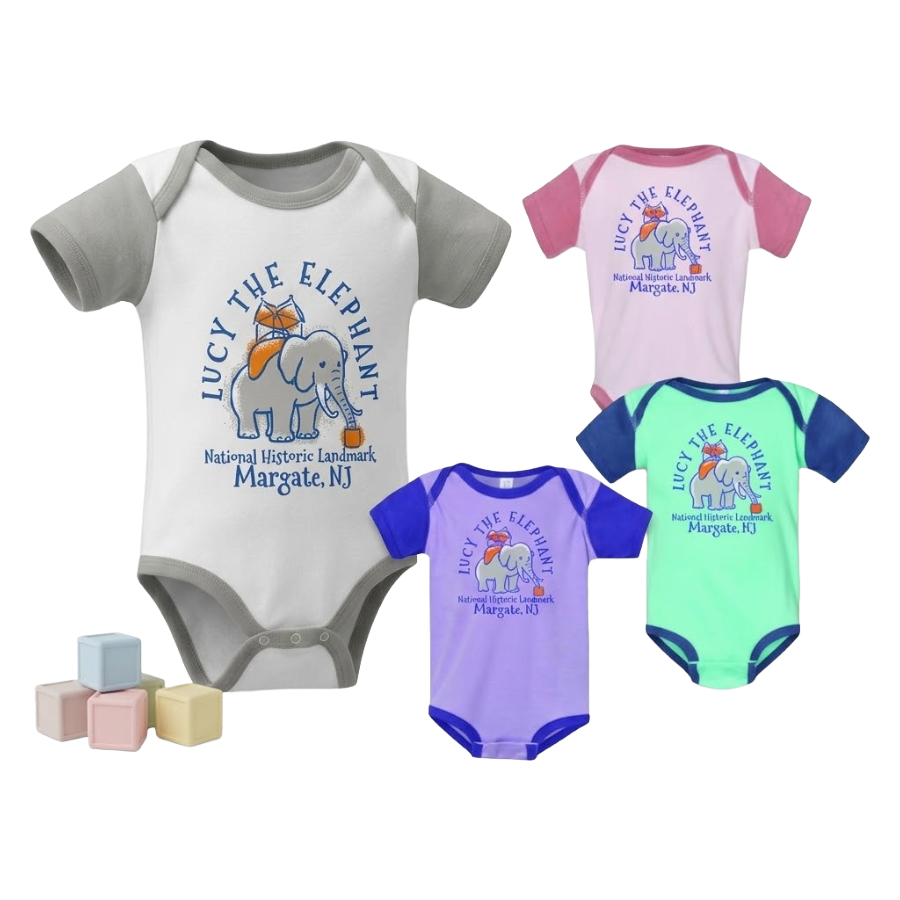 Lucy Two-Tone Onesies Lucy Two-Tone Onesies