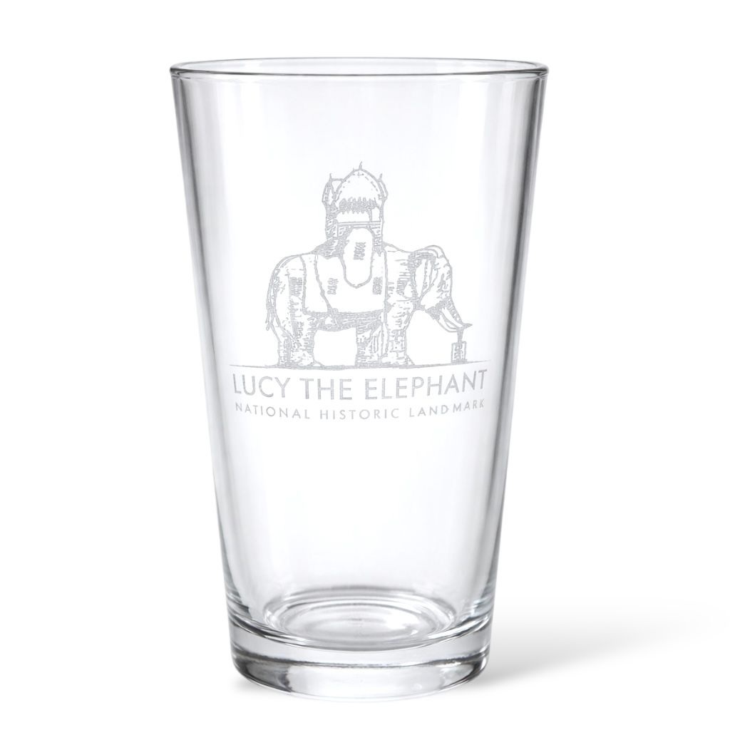 Lucy the Elephant Pint Glass