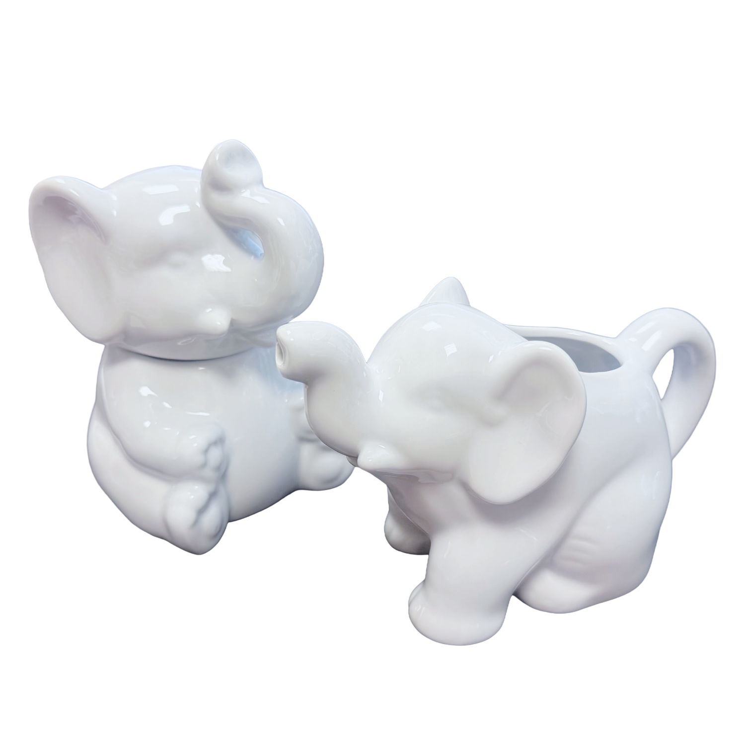Elephant Sugar & Creamer Set