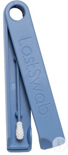 Coton tige réutilisable - bleu