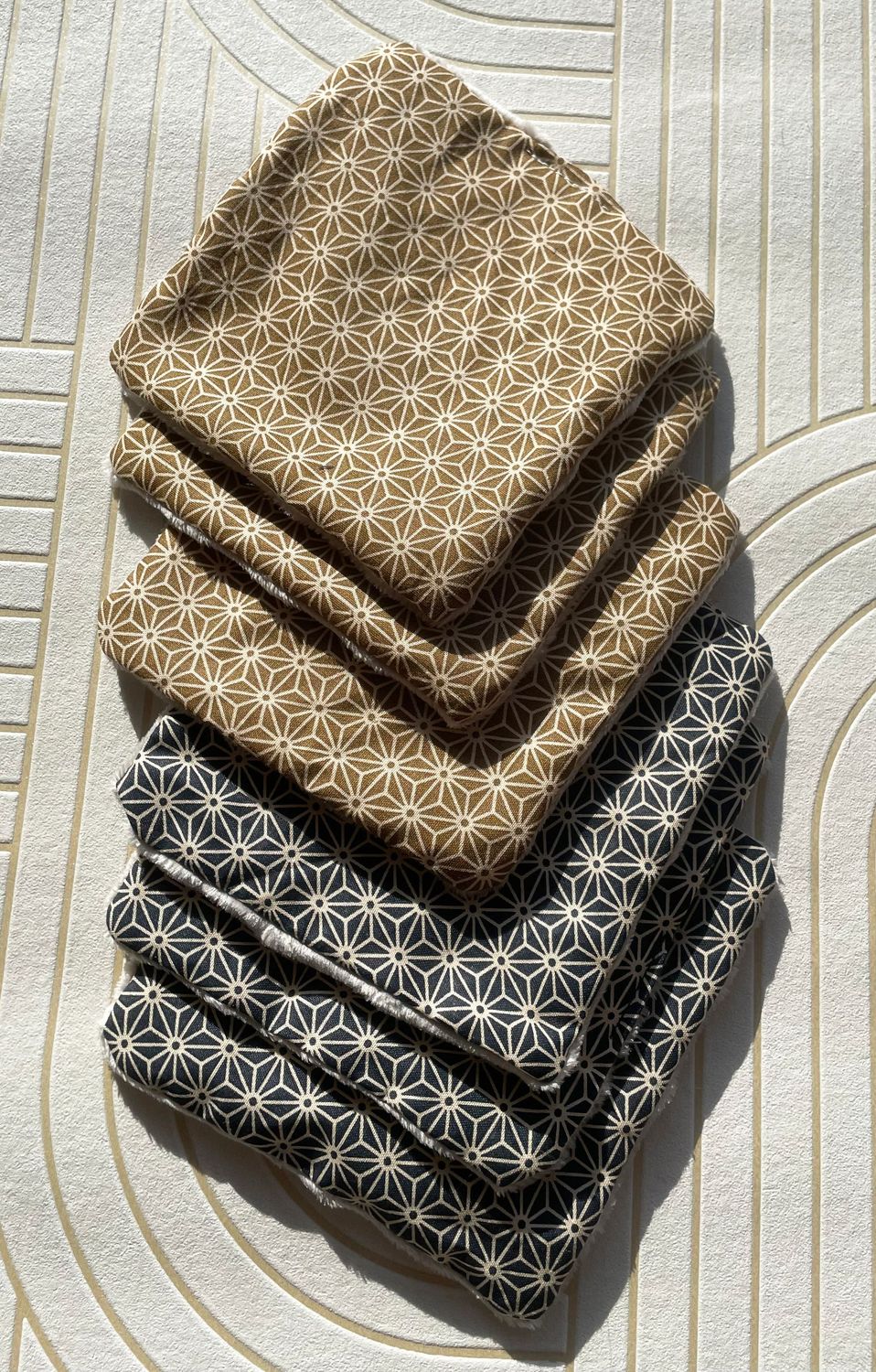 Coton magique x6 (démaquille avec de l'eau uniquement)  - Graphique mix